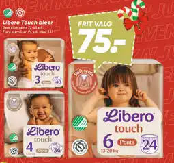 Bilka Libero Touch bleer tilbud