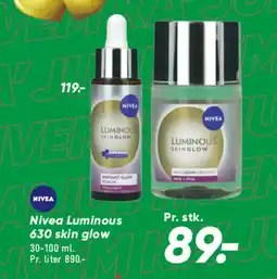 Bilka Nivea Luminous 630 skin glow tilbud