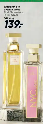 Bilka Elizabeth 5th avenue dufte tilbud