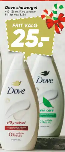 Bilka Dove showergel tilbud