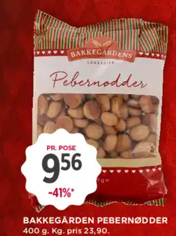 MENY Bakkegården pebernødder tilbud