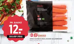 MENY Omhu danske økologiske gulerødder tilbud