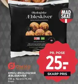 MENY Omhu økologiske æbleskiver tilbud