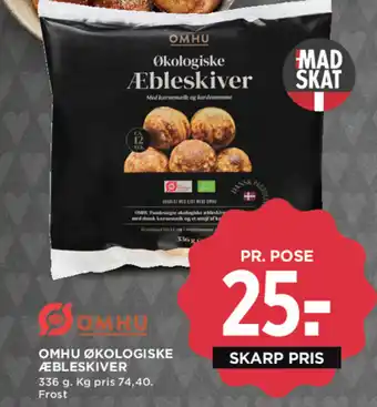 MENY Omhu økologiske æbleskiver tilbud
