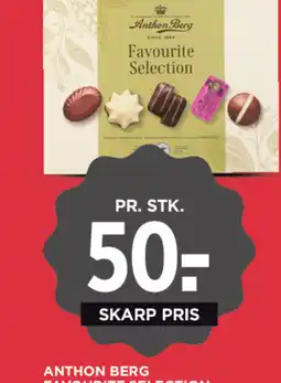 MENY Anthon berg favourite selection tilbud