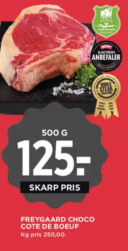 MENY Freygaard choco cote de boeuf tilbud