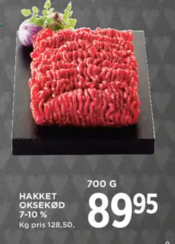 MENY Hakket oksekød tilbud