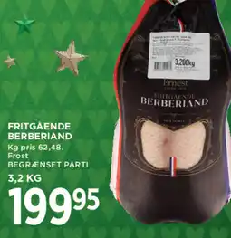 MENY Fritgående berberiand tilbud