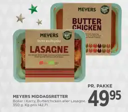 MENY Meyers middagsretter tilbud
