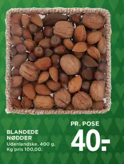 MENY Blandede nødder tilbud