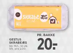 MENY Gestus skrabeæg tilbud