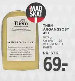 MENY Them årgangsost 45+ tilbud