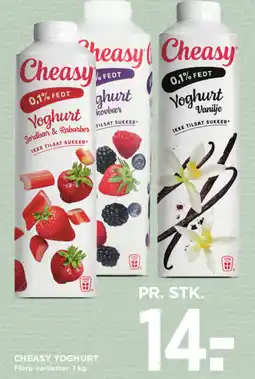 MENY Cheasy yoghurt tilbud