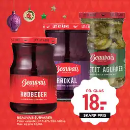 MENY Beauvais survarer tilbud