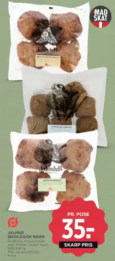 MENY Jalm&b økologisk brød tilbud