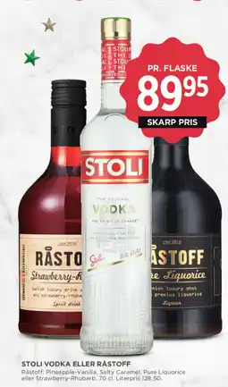 MENY Stoli vodka eller råstoff tilbud