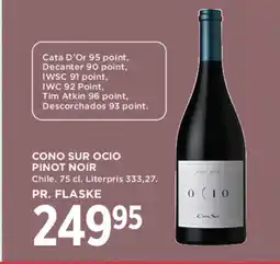 MENY Cono sur ocio pinot noir tilbud