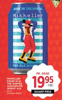 MENY Mikkeller drink'in in the winter alkoholfri wheat ale tilbud