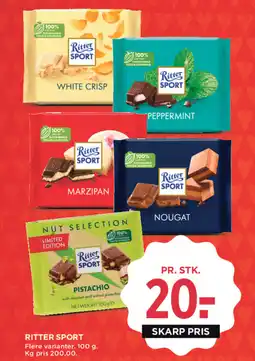 MENY Ritter sport tilbud