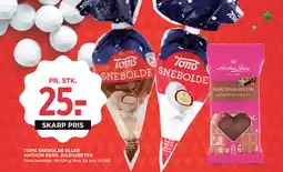 MENY Toms snebolde eller anthon berg julehjerter tilbud