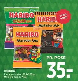 MENY Haribo tilbud