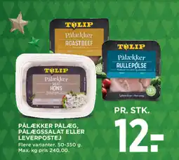 MENY Pålækker pålæg, pålægssalat eller leverpostej tilbud