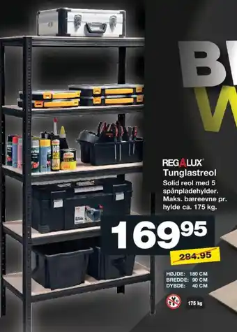 Bauhaus REGALUX Tunglastreol tilbud