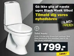 Bauhaus Toilet Nautic tilbud