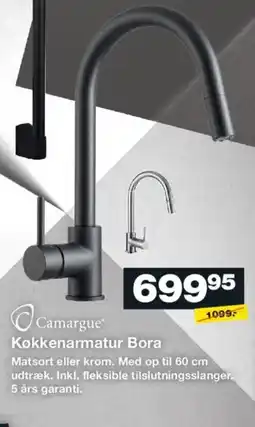 Bauhaus Camargue Køkkenarmatur Bora tilbud