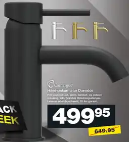 Bauhaus Camargue Håndvaskarmatur Dueodde tilbud