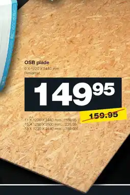 Bauhaus OSB plade tilbud