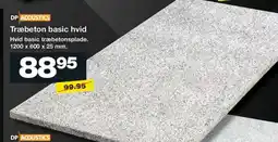 Bauhaus Træbeton basic hvid tilbud