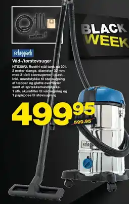 Bauhaus Scheppach Våd-/tørstøvsuger tilbud