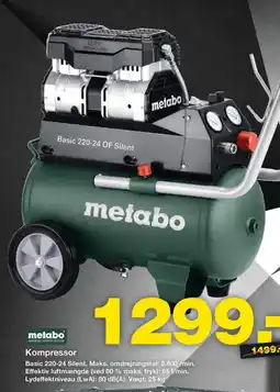 Bauhaus Metabo Kompressor tilbud