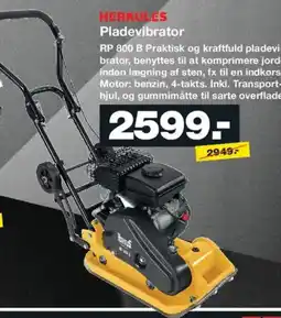 Bauhaus HERKULES Pladevibrator tilbud