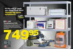 Bauhaus REGALUX Tunglastreol XXL tilbud