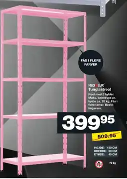 Bauhaus REG LUX Tunglastreol tilbud