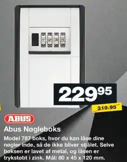 Bauhaus Abus Nøgleboks tilbud