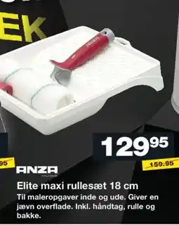 Bauhaus ANZA Elite maxi rullesæt tilbud