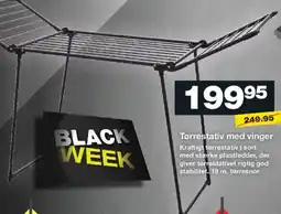 Bauhaus Tørrestativ med vinger tilbud