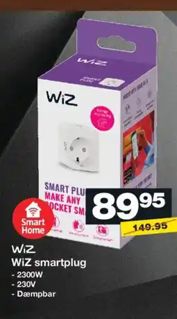 Bauhaus Wiz smartplug tilbud