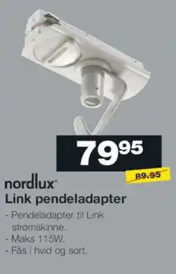 Bauhaus Nordlux Link pendeladapter tilbud