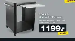 Bauhaus Cozze Udebord t/ Pizzaovn tilbud