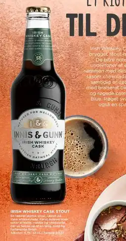 MENY IRISH WHISKEY CASK STOUT, DKK 100 tilbud