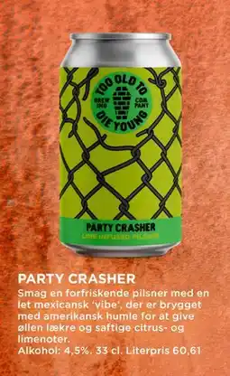 MENY PARTY CRASHER, DKK 100 tilbud