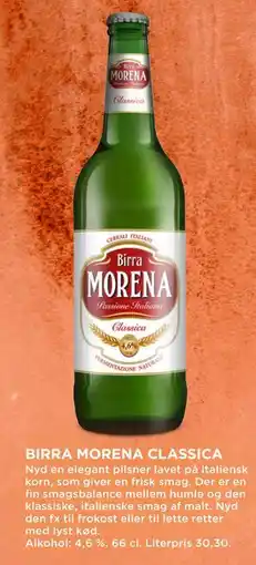 MENY BIRRA MORENA CLASSICA, DKK 100 tilbud