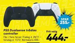 Bilka PS5 Dualsense trådløs controller, DKK 444 tilbud