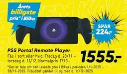 Bilka PS5 Portal Remote Player, DKK 1555 tilbud