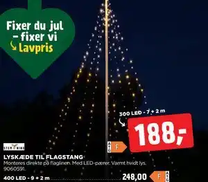 LYSKÆDE TIL FLAGSTANG