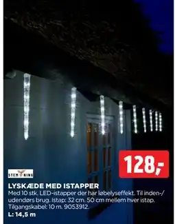 jem & fix LYSKÆDE MED ISTAPPER, DKK 128 tilbud